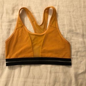 Nike Dri-Fit orange sports bra